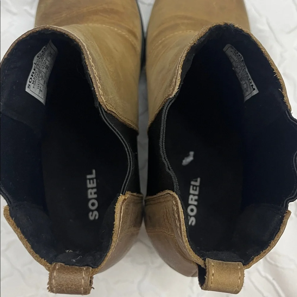 Sorel worn handful